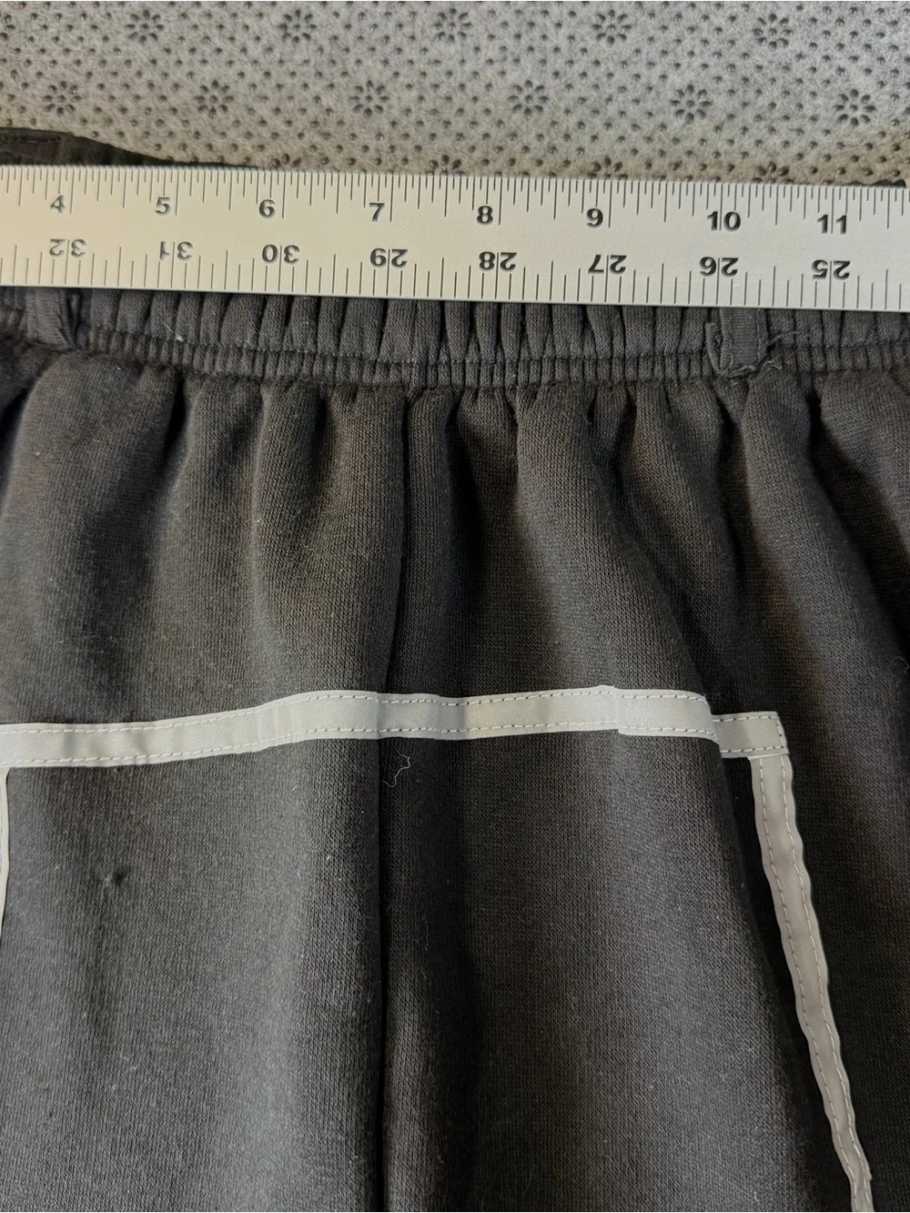 PrettyLittleThing Black Joggers with White Piping Detail